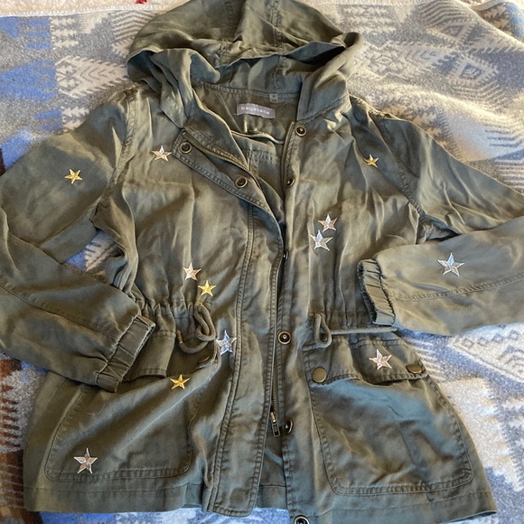 Bagatelle military inspired hooded anorak - Picture 1 of 7